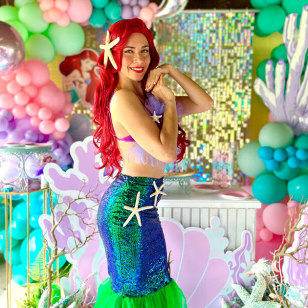 The little mermaid character creative stage 600x600